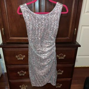 Silver Sparkly Dress